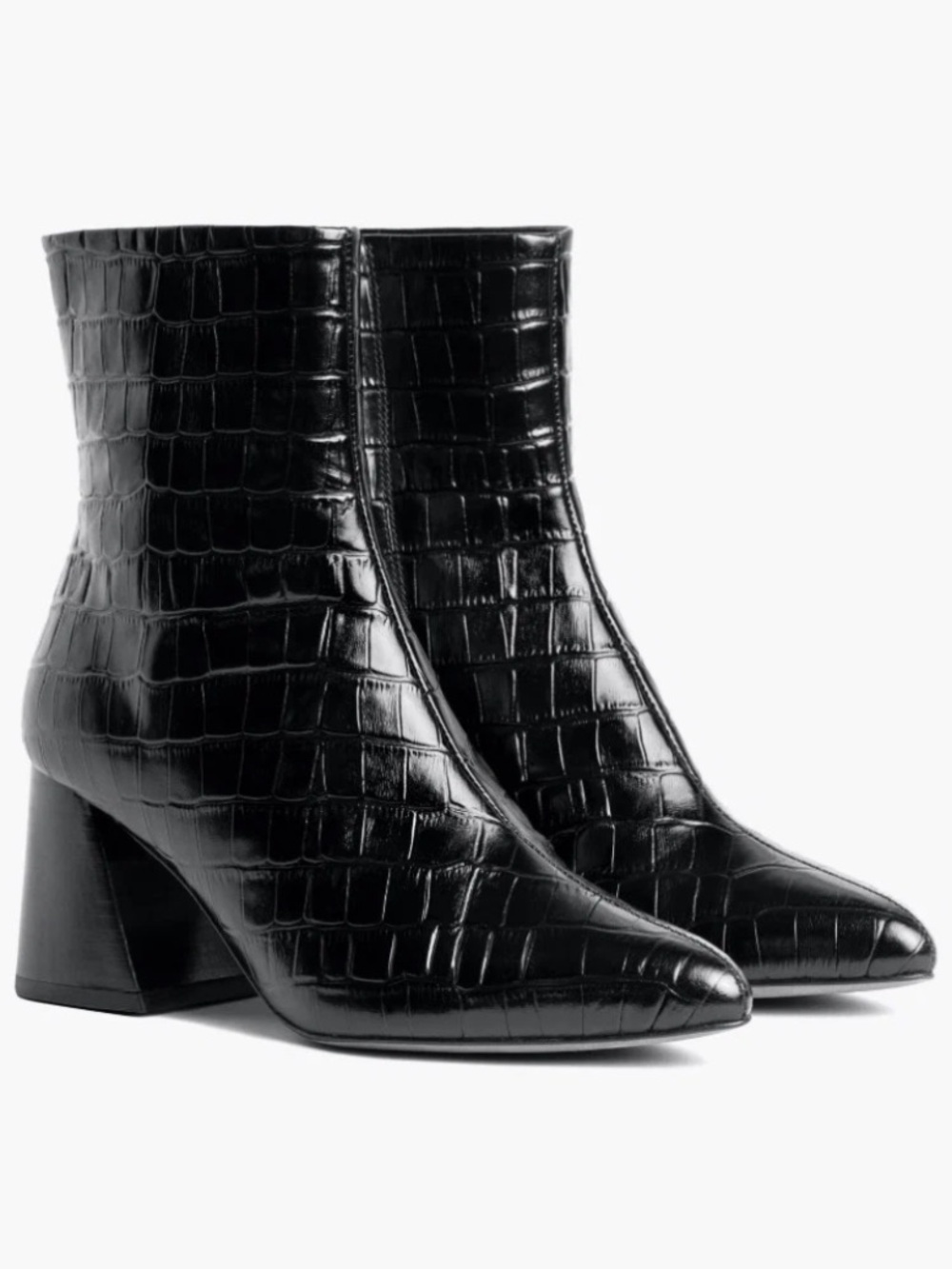 Thursday Boot Co Heartbreaker Black Croc Boot Size 6.5